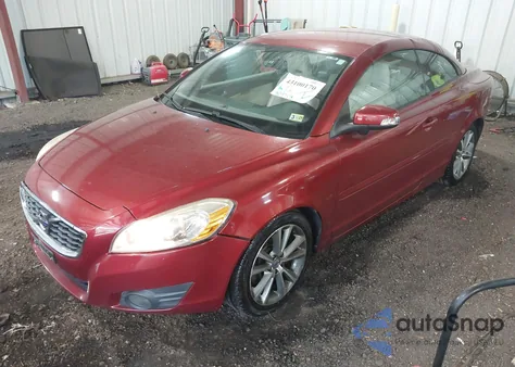 2011 Volvo C70 T5 из США, поврежденный, VIN YV1672MC9BJ117573